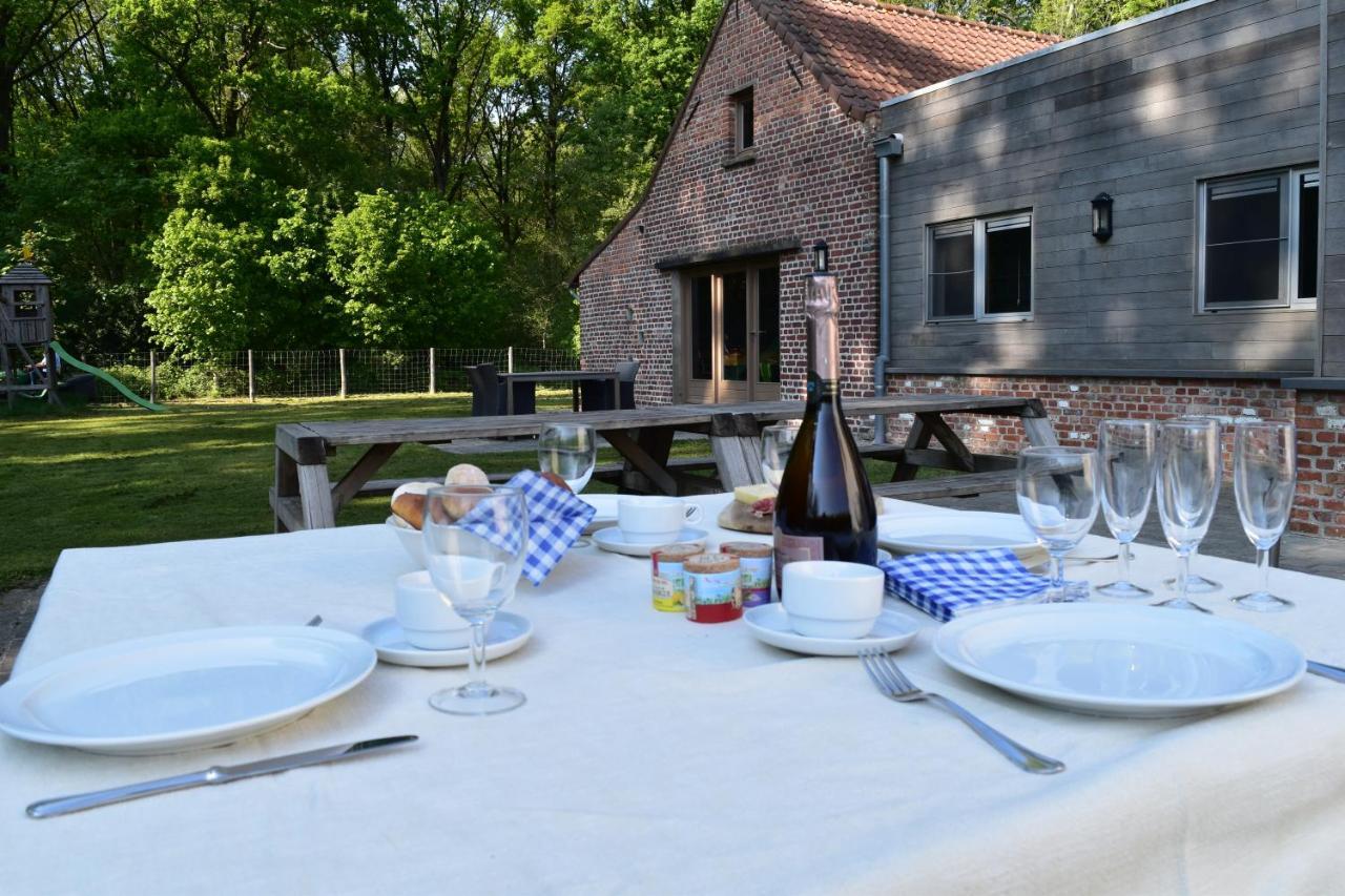 Jachthuis Au Bois Du Gheer Villa Buitenkant foto